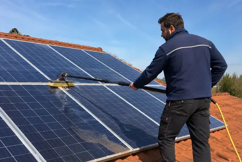 Nettoyage et entretien de panneaux solaires à Pointis-Inard